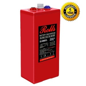 Rolls OpzV GEL Battery Bank 48 Volt 36.86 kWhC100 200ROLLSS2640GEL