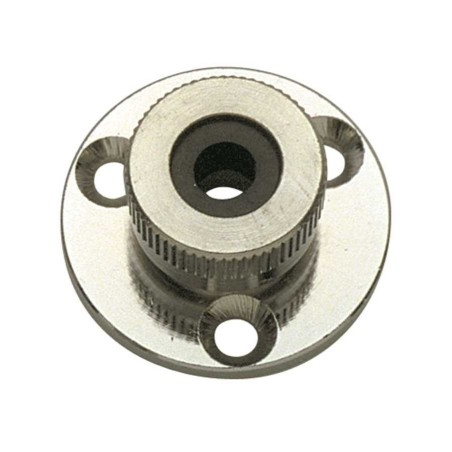 Watertight chrome-plated brass cable gland D.6mm N50824027300