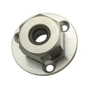 Watertight chrome-plated brass cable gland D.10mm N50824027302