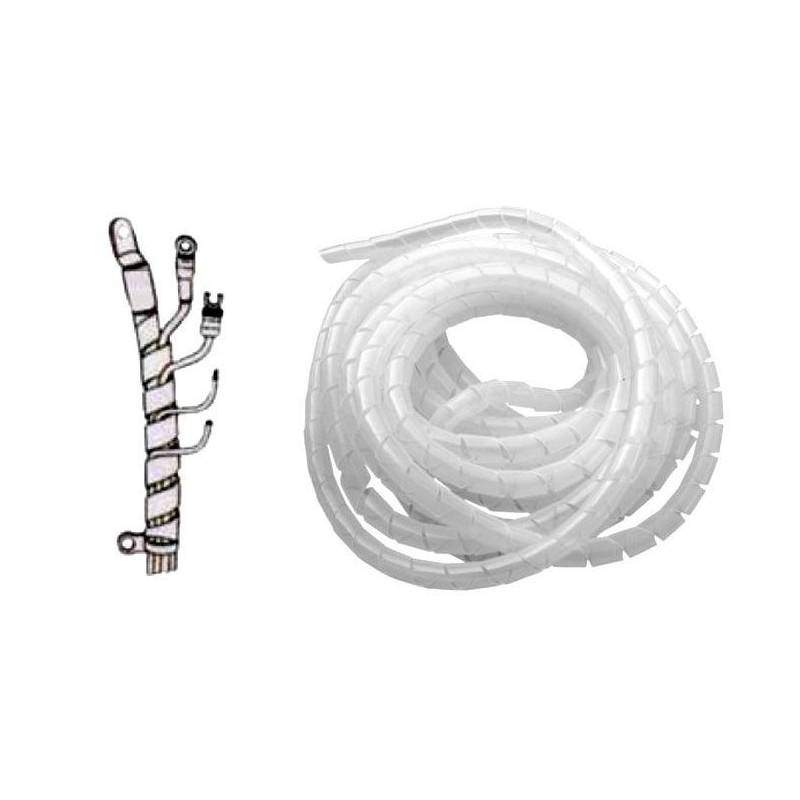 Spirale in polietilene bianco per cablaggi 2-15mm 5mt N50824027642-0%