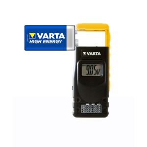 Varta Tester digitale LCD per batterie AA AAA C D 00891 101 401 N51120017067-0%