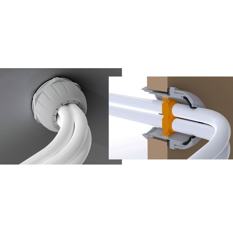 Pass bulkhead up to 10 cables Ø 5 - 7 mm OS1417510