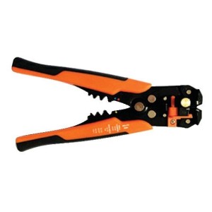 Pinza crimpatrice professionale + spelacavi per cavi 0,2-6mmq OS1418440-18%