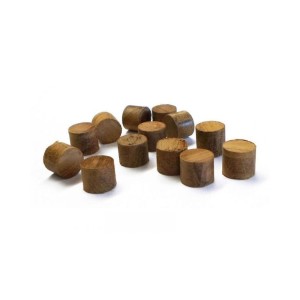 Teak wood plugs 12mm 100pcs OS7160152