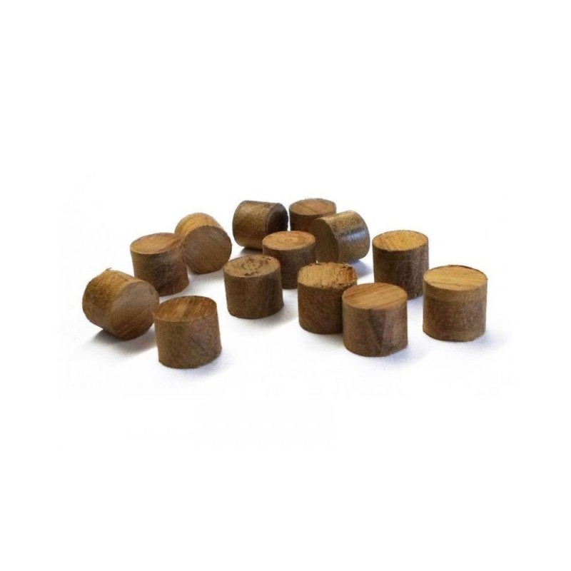 Tappi in legno teak 12mm 100pz OS7160152-18%