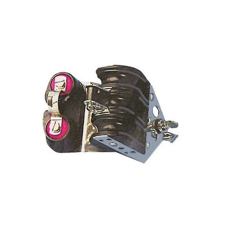 Viadana Bozzello Triplo con arricavo + strozzascotte Puleggia 22mm N1201800V1064-0%