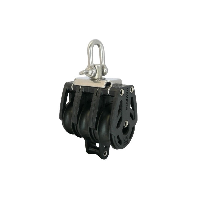 Viadana Bozzello triplo con arricavo a sfere Puleggia 38mm N1201800V9639-0%