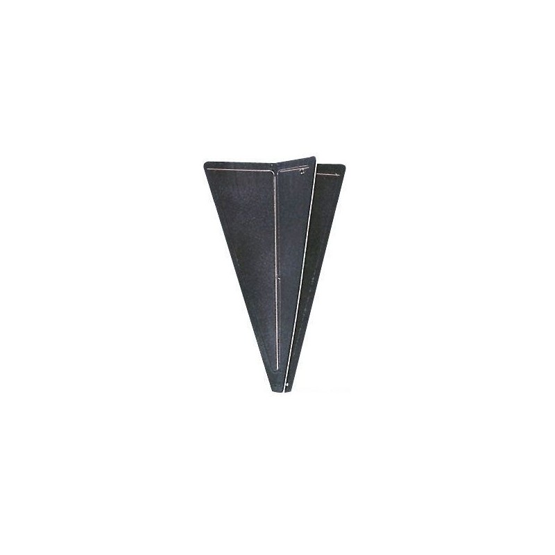 Black signal cone in anti-reflective black polycarbonate H470mm N120284103210