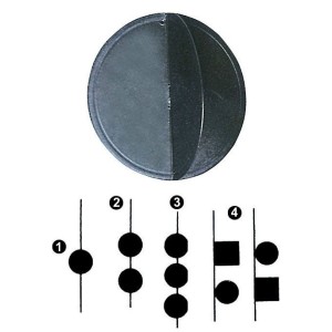 Black signal ball regulate 300mm N120284103211