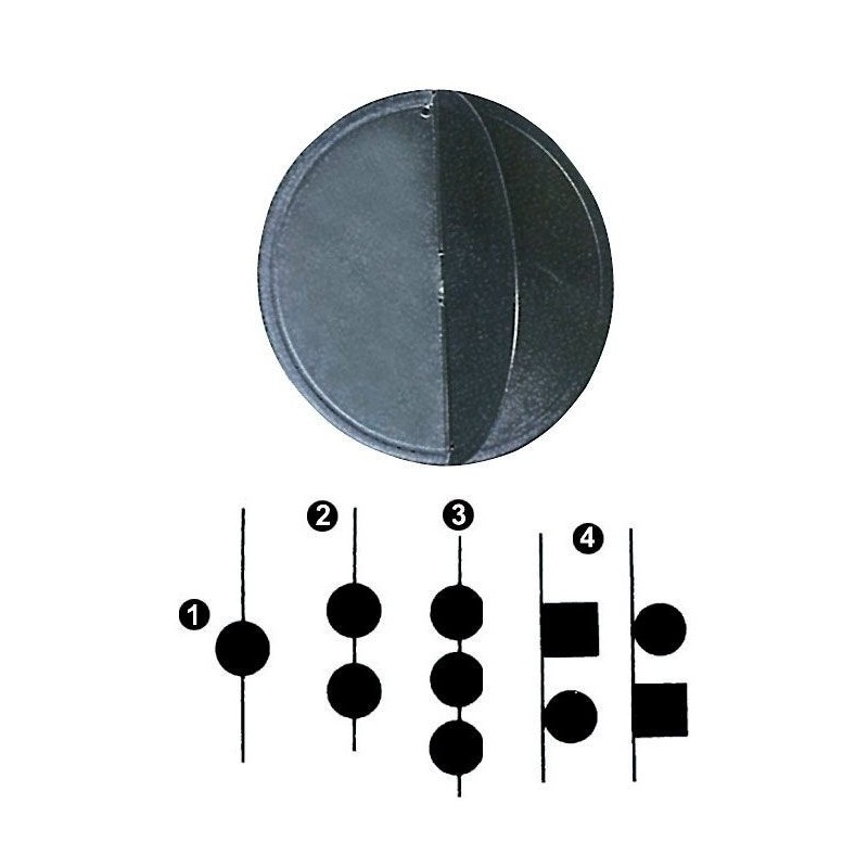 Black signal ball 350mm N120284103212