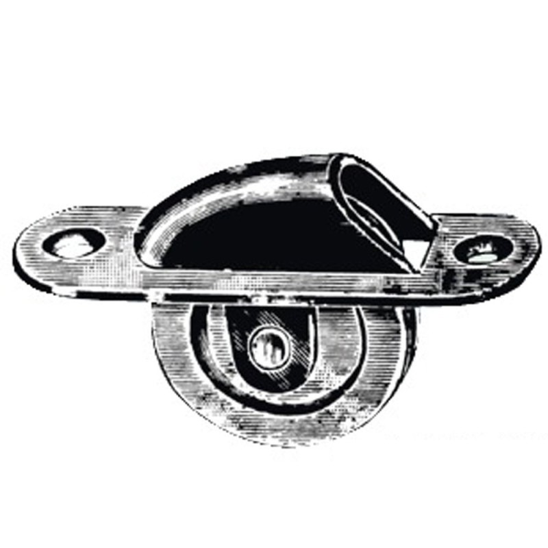 Sheave for cockpit rope exit 60mm OS0330700