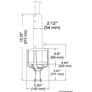Avvolgitori Avvolgifiocco HOOD Sea Flex con profilo per Stralli fino a 6mm per Barche 18-26 OS5705000-33%