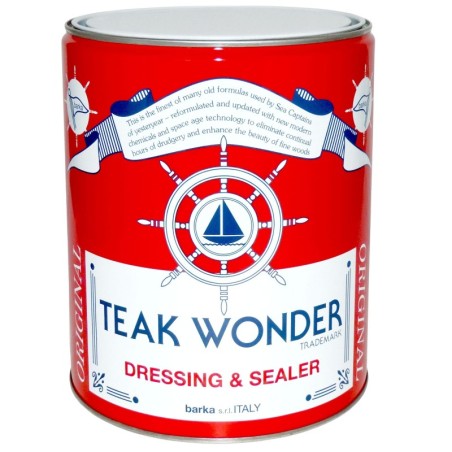 Teak Wonder Dressing & Sealer Natural Teak Treatment 4Lt N722467COL507