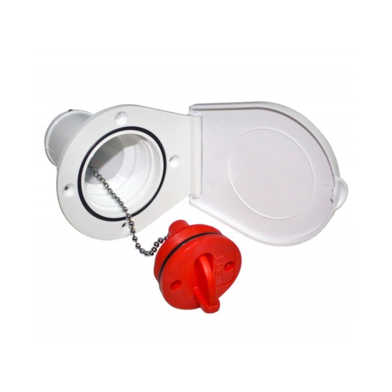 Plastic Fuel deckfiller with flip top 50mm LZ196266