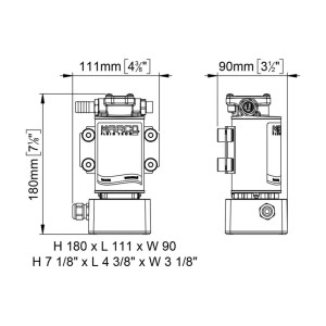 Marco OCK1-E 12-24V Reversible Oil Diesel Transfer Kit 15l/min MC16493115