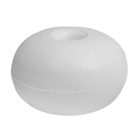 Galleggiante Bianco con foro passante per Reti Corde Ø80/10mm N10502903526-5%