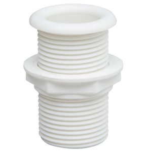 Boccola per tappo a espansione in nylon bianco 25mm N40137701729B-5%