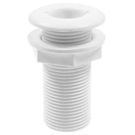 Boccola di scarico in nylon bianco per tappo a espansione 22x62mm N40137701756B-5%