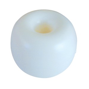 Float with through hole Ø170mm H.145mm Hole Ø15mm White N10502903529B