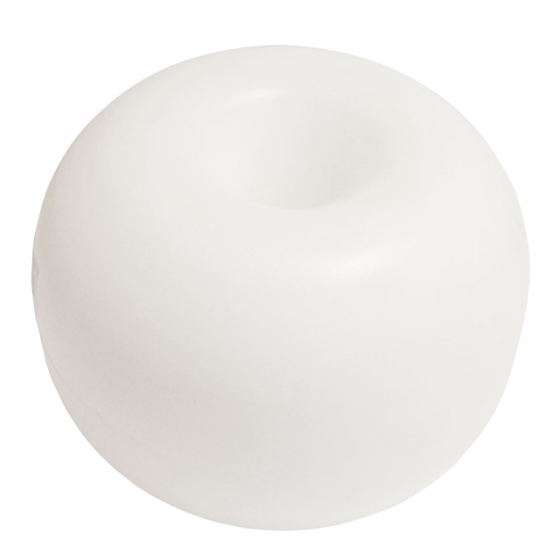 Float with through hole Ø260mm H.200 Hole Ø30mm White N10502903530B