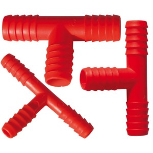 Raccordo a T in nylon 25mm per tubazioni acqua N40737601516-0%