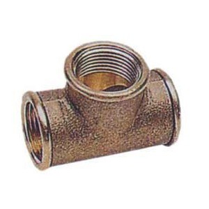 Brass F-F-F T-fitting 3/8 inches thread N40737601585