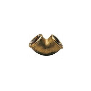 Brass 90° Female-female pipe elbow 1-1/4 inches thread N40737601633