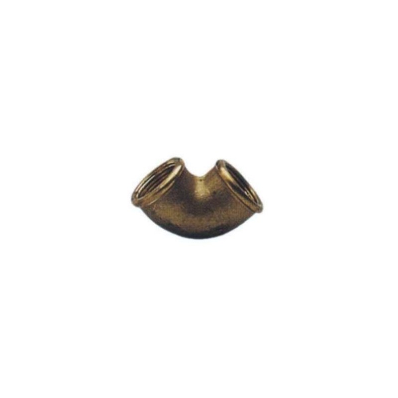 Brass 90° Female-female pipe elbow Thread 1 inch N40737601634