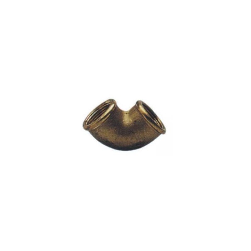 Brass 90° Female-female pipe elbow Thread 1/2 inches N40737601636