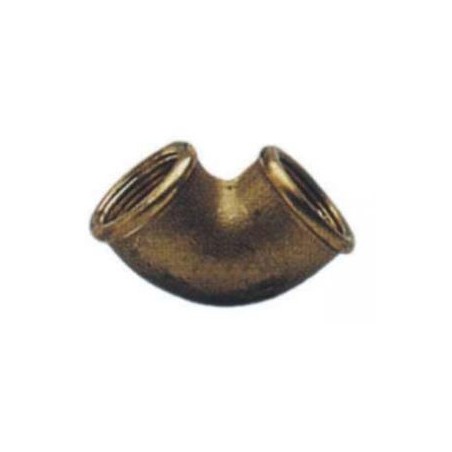 Brass 90° Female-female pipe elbow Thread 3/8 inches N40737601637