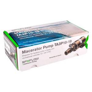 Johnson TA3P10-19 Self-priming Macerator Pump 12V 15A 37lt/min N42437001446