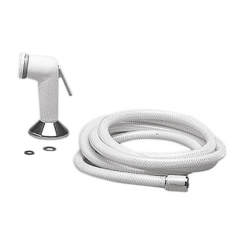 Doccetta Utility tubo PVC retinato 4m con supporto da coperta N42737301986-0%