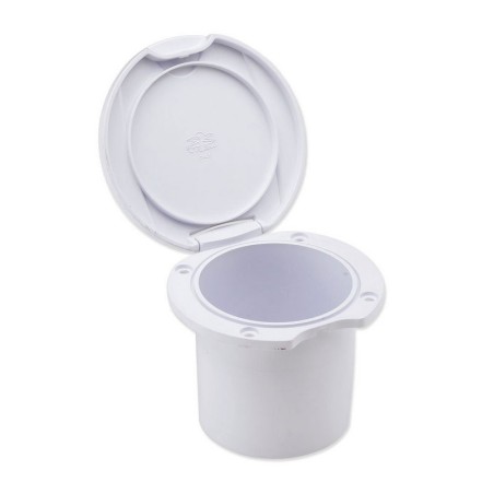 Contenitore bianco per doccetta tondo Incasso 70mm con coperchio stagno N42737302442-5%