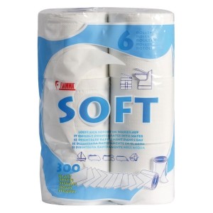 Carta igienica idrosolubile Confezione da 6 rotoli N43437004723-18%