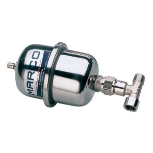 Marco ATX1 Stainless steel Accumulator Tank 0,5lt with 3/8 T-nipple N43838601318