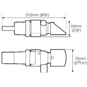 Pompa di sentina WHALE Supersub Smart 650GPH 12V 40/34l/min 3,4A N44438522870-18%