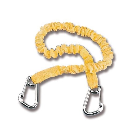 Elastic safety line with 2 snap hooks 100-190cm Breaking load 2000kg N90683708463