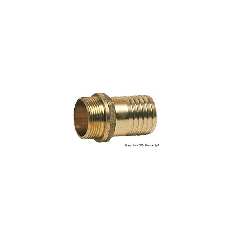 Portagomma 30mm in ottone Filetto 1 pollice N81837601673-0%