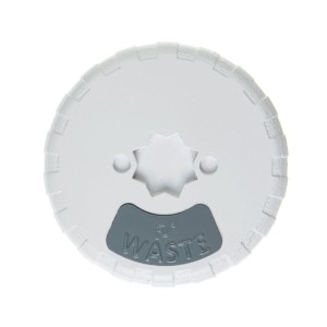Galaxy Waste deck filler 50mm White ABS N82735506016