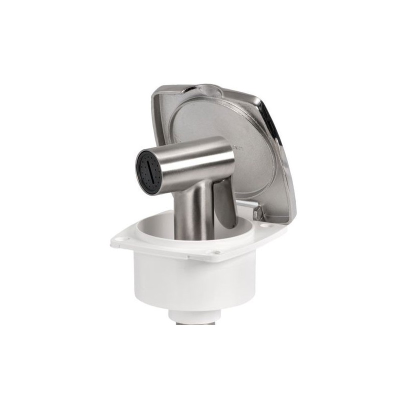 Box doccia New Edge con doccia Tiger Tubo 2,5mt Sportello in Inox OS1516470-18%