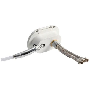 Box doccia Oval con miscelatore e doccia Desy Tubo 4mt Cromato OS1524034-0%