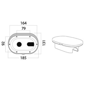 Box doccia Oval con miscelatore e doccia Desy Tubo 4mt Cromato OS1524034-0%