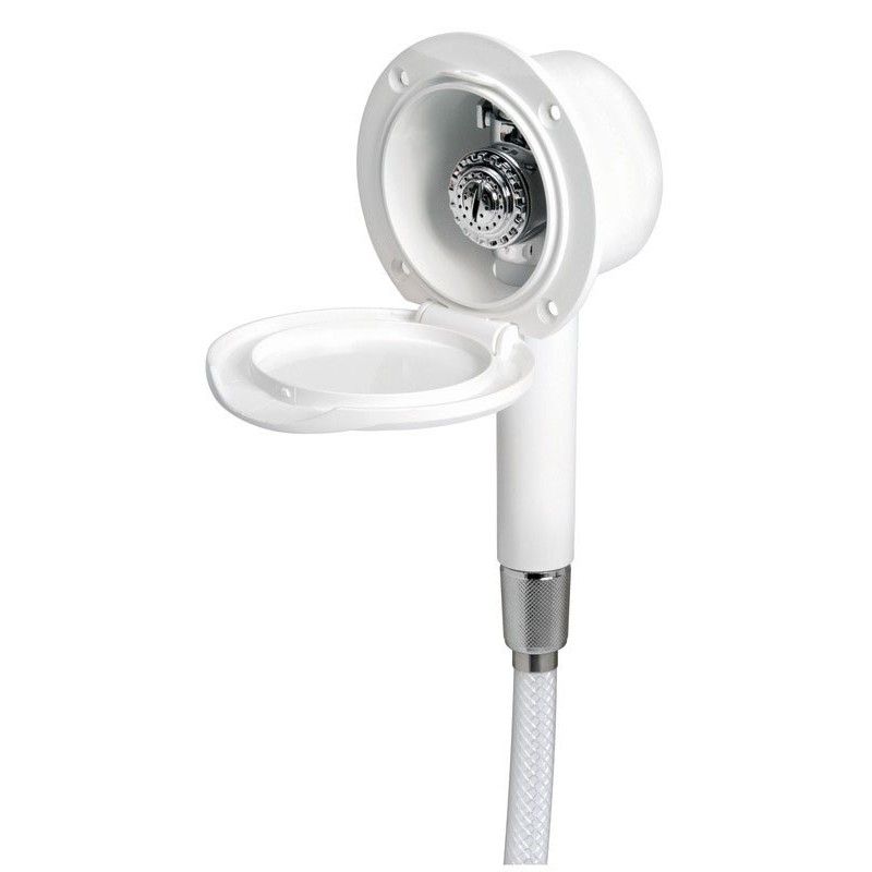 Box doccia Classic Evo a parete doccia Mizar Tubo 4mt Bianco OS1525004-18%