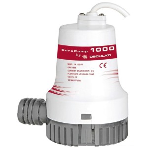 Pompa di sentina ad immersione Elettropompa Europump II 1000 12V OS1612206-18%