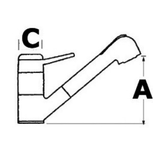 Combinato rubinetto miscelatore e doccia estraibile OS1701900-18%