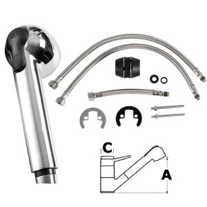 Combinato rubinetto miscelatore e doccia estraibile OS1701900-18%