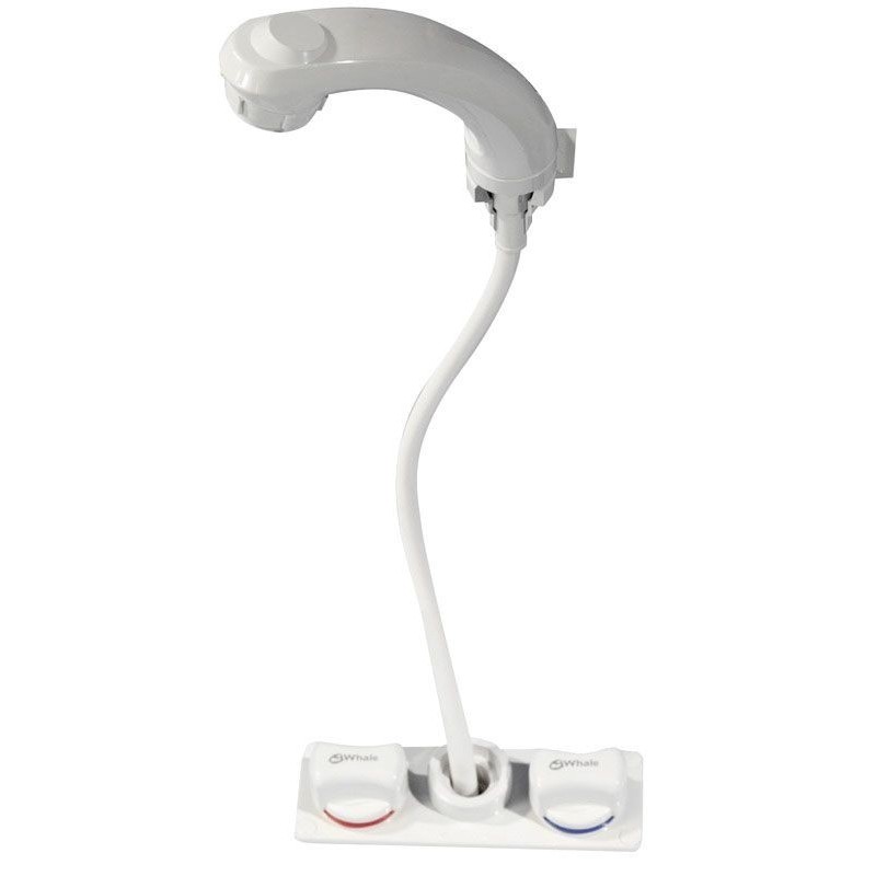 Rubinetto Whale sfilabile doppio caldo/freddo con doccia 171x62mm OS1703004-18%