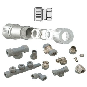 Raccordo Hydrofix 3/8 pollici in ottone Femmina-Femmina 15mm OS1711526-0%