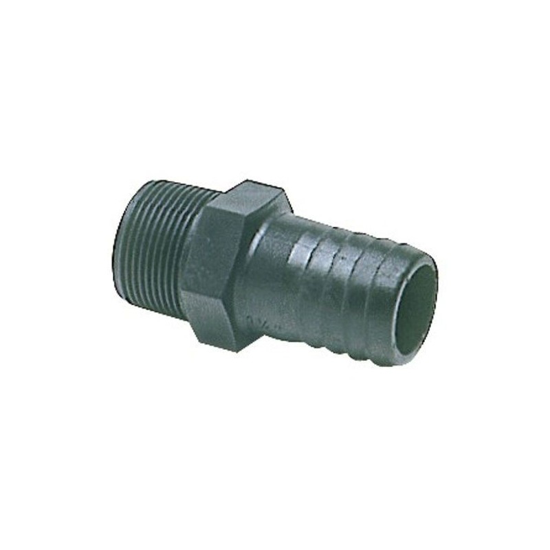 Black polycarbonate hose adaptors Thread 1-1/2 inches 46mm OS1720644
