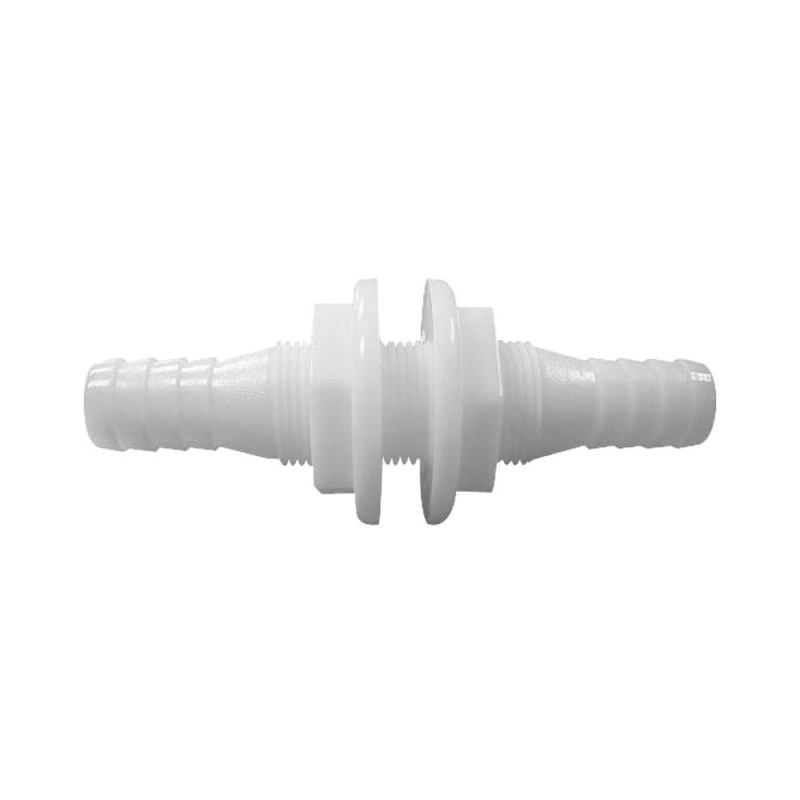 White Nylon thru-hull fitting Hose adaptor 19/20mm OS1723710